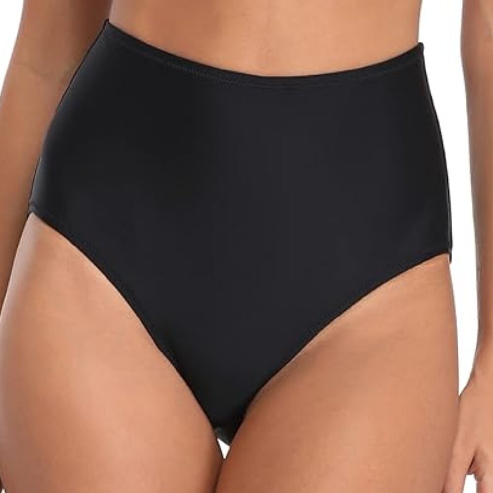RELLECIGA Women's High Waisted Bikini Bottom